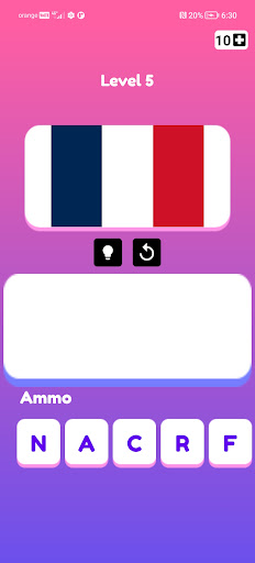 Country Flag Quiz Screen 3