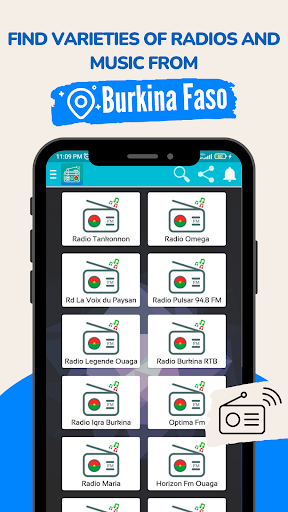 Burkina Faso Radio Fm : Live Screen 3