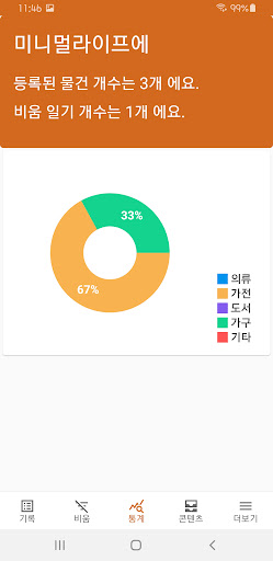 미니멀라이프 - 무지출 물건기록, 비움일기 Screen 3