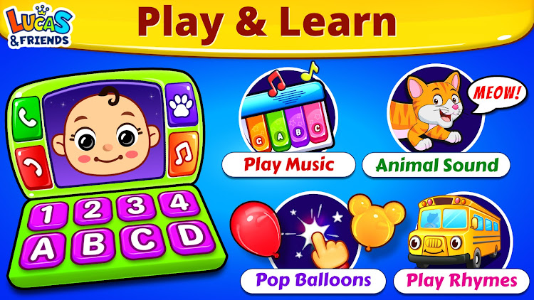 Baby Games: Piano & Baby Phone - 1.6.5 - (Android)