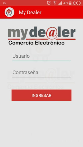 Android application myDealer Lubrilaca screenshort