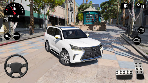 Android application Offroad Lexus 570: V8 Car Game screenshort