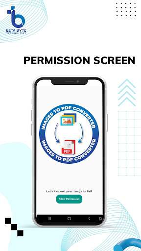 Android application Images to Pdf Converter screenshort
