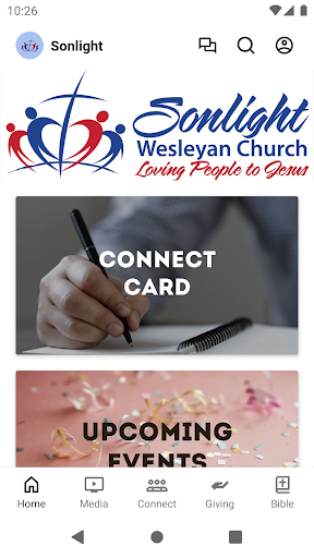 Android application Sonlight Wesleyan Church screenshort