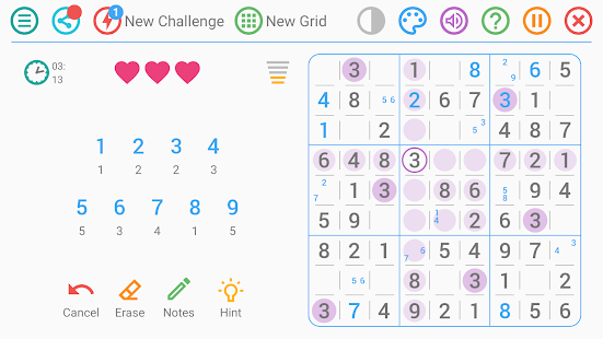 Sudoku - Classic Puzzle Game 2.2 screenshots 2