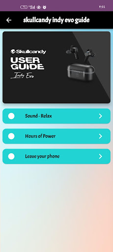 skullcandy indy evo guide Screenshot 1 - AppWisp.com