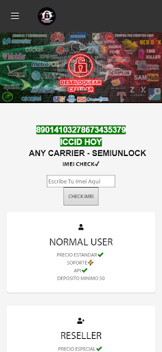 Android application Desbloquear Celular screenshort