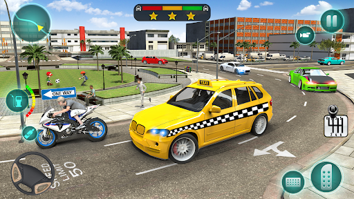 City Taxi Driving: Taxi Games Mod1