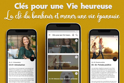 Android application Clés pour une Vie heureuse screenshort