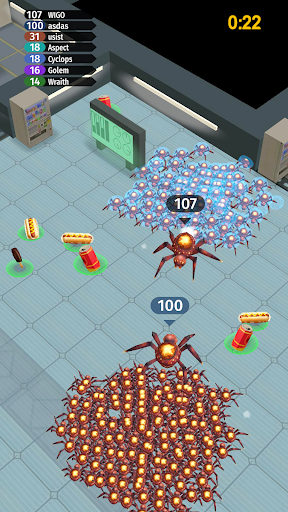 Spider.io  - Swarm Bug Evolution