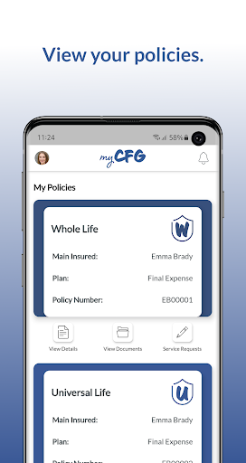 myCFG Screen 3