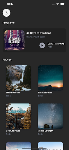 One Minute Pause Screen 2