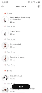 TriSet Fitness App