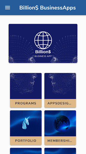 BILLION DOLLAR BUSINESS APP Screen 2