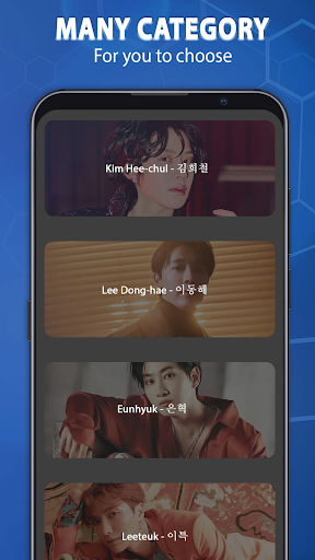 Android application Kpop Super Junior Wallpaper screenshort