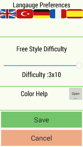 Language Word Match Game
