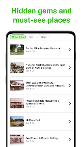 Wyalong Tour Guide:SmartGuide Screen 3
