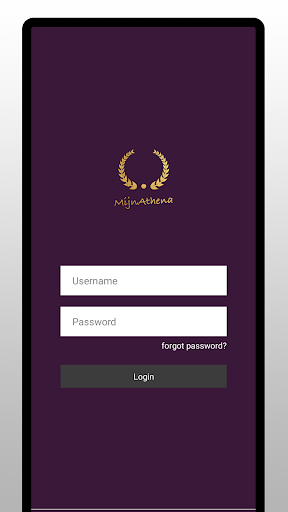 Android application MijnAthena screenshort