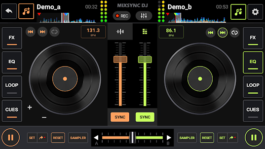 DJ Music mixer - DJ Studio