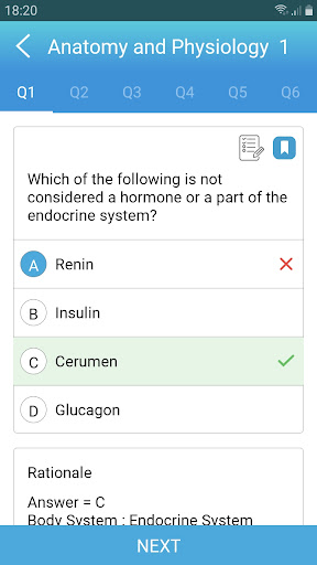 UpSkilly HESI A2 Exam Prep Screen 3