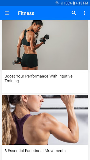 Fitness - Workouts & Health Screenshot 4 - AppWisp.com