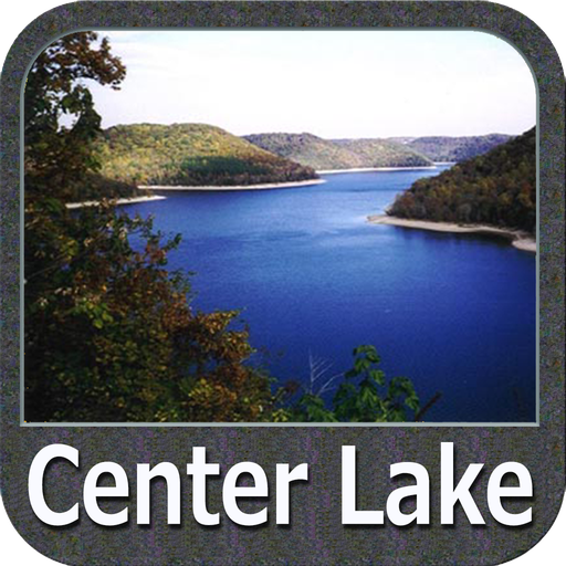 Center Lake IOWA GPS Charts logo