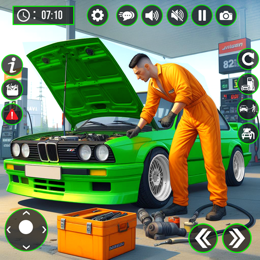 Android application Gas Station Car Mechanic Sim screenshort