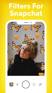 Filter for Snapchat 2021 - Live Filter Selfie Edit  APK screenshots 6