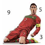 Cover Image of Скачать Football Color By Number  APK