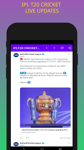 Android application IPL Cric Line Guru - Live Line screenshort
