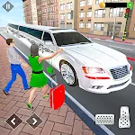 Cover Image of Download Big City Limo Car driving Taxi 6.4 APK