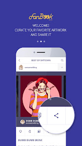 Obraz 2 FanBook-FanArt SocialPlatform. android