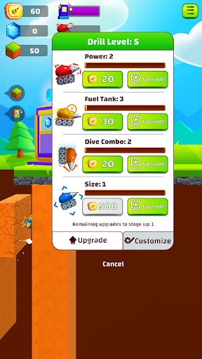 Ground Digger: Lava Hole Drill - Simulation - games