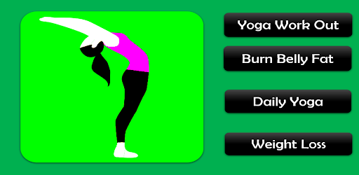 Android application yoga for weight loss free screenshort
