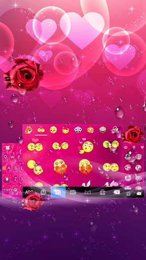 Romantic Rose Theme Screen 3