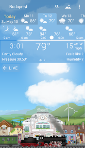 Awesome weather YoWindow v2.33.3 MOD APK (Unlimited Money/Pro Unlocked) Free For Android 8