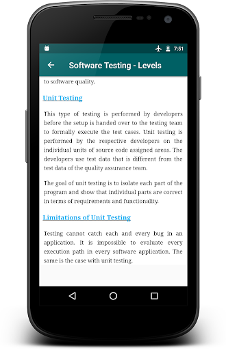 Software Testing Screen 3