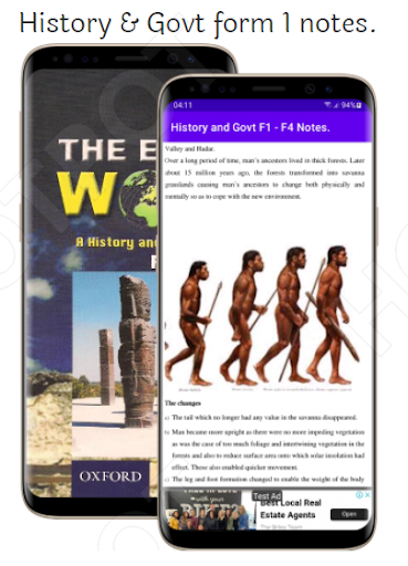 Android application History: f1 - f4 Handbook screenshort