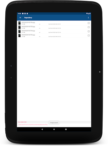 Screenshot of Magnetic Field Meter