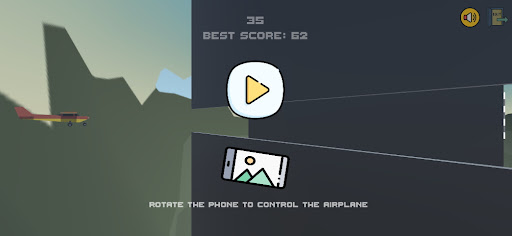 Android application Flappy Plane screenshort