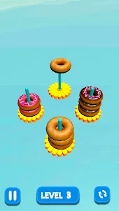 Donut Sort Color Puzzle Games