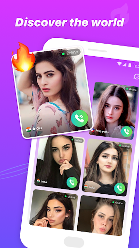 BuzzChat Pro-Global video chat Screen 2