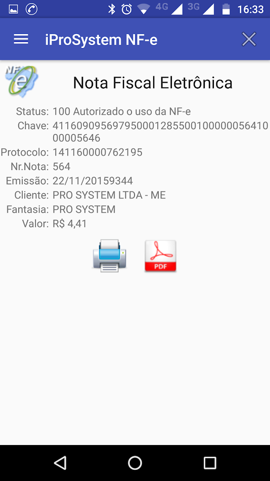 #8. iProSystemNFE (Android) بواسطة: Pro System