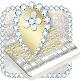 Luxury Gold & Silver Keyboard icon