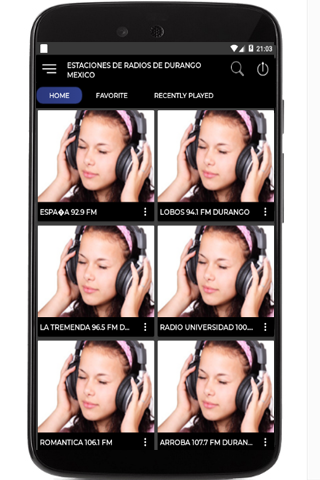 radios of Durango Mexico Screen 3