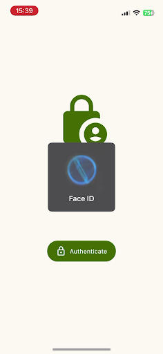 Android application OpenOTP screenshort