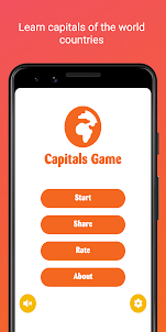 Capitals Game - Capital cities