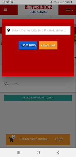 Ritterhuder Lieferservice Screen 3