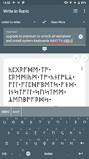 Write in Runic: Rune Writer & Keyboard 2.8.5-runic APK screenshots 5
