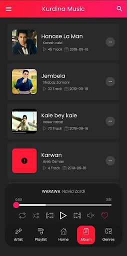 Kurdina Music Screenshot 2 - AppWisp.com